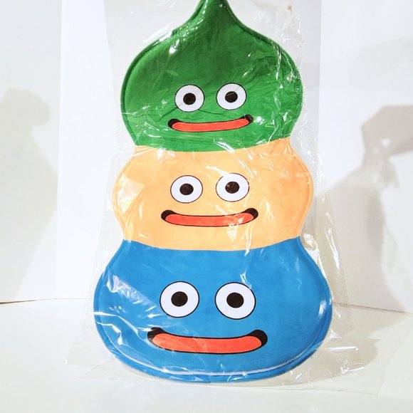 Dragon Quest Slime Tower Large Floor Mat 60cm Toreba Japan - Picture 2 of 3